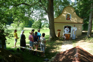 U Verunky - Studánka u kaple sv. Veroniky