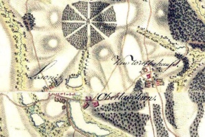 Mapa I. vojenského mapování 1764-68