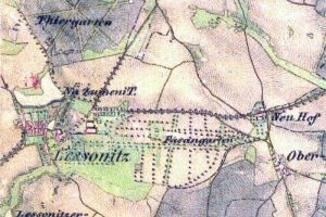 Mapa II. vojenského mapování 1838