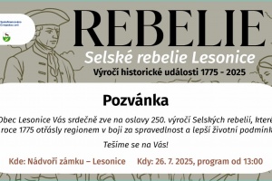 pozvánka rebelie