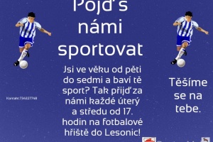 Pojď s námi sportovat